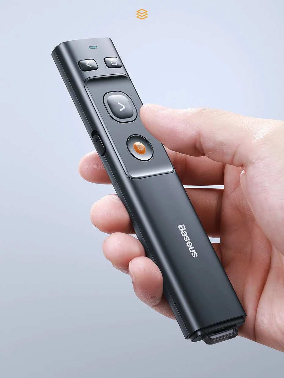 Baseus Orange Dot Wireless Presenter 10 Baseus Orange Dot Wireless Presenter 10