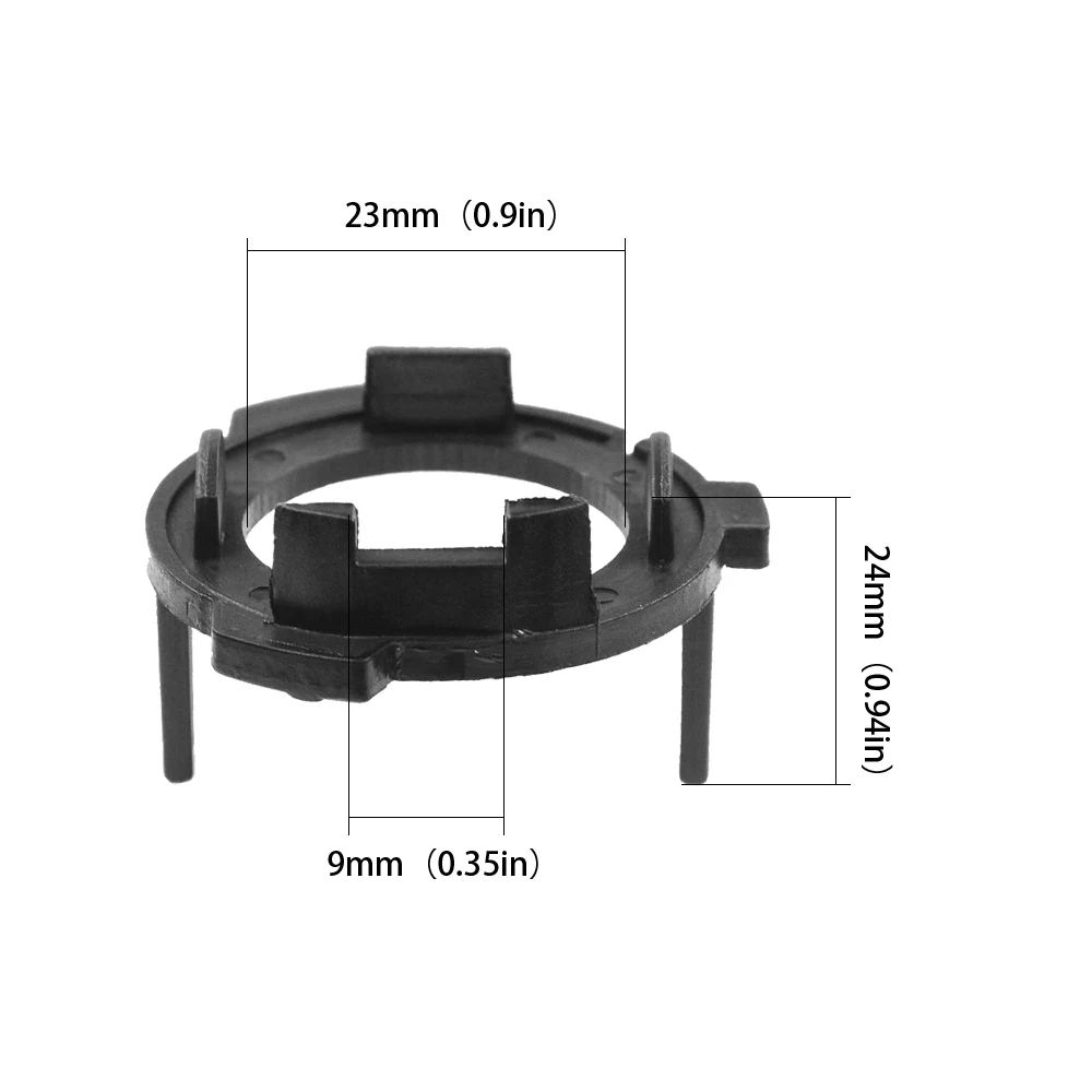 YUNPICAR H7 светодиодный адаптер для фар, фиксирующее крепление, разъем, подходит для VW Volkswagen Lavida Lamando Touran Tiguan Gran Lavida, Новинка