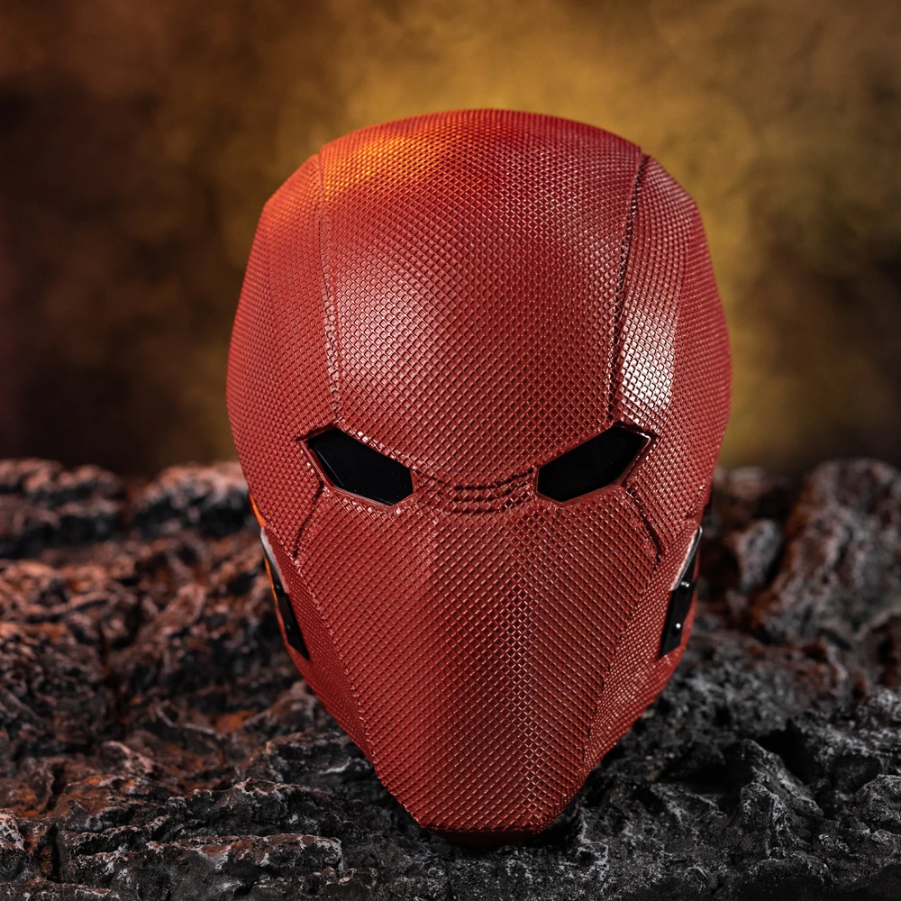 Xcoser Red Hood Helmet Resin Cosplay Mask Costume Movie Prop Halloween Dress Up Role Play Masks Eyewear Aliexpress