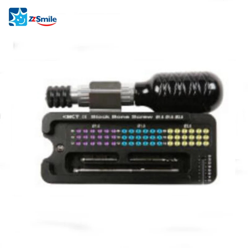 

Denal Implant Instrument Block Bone Screw Set (54EA)TMS-03