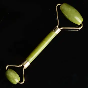

Facial Jade Roller Face Thin+Body Gua Sha Board Massager Tool Set Natural Guasha natural jade beauty tools