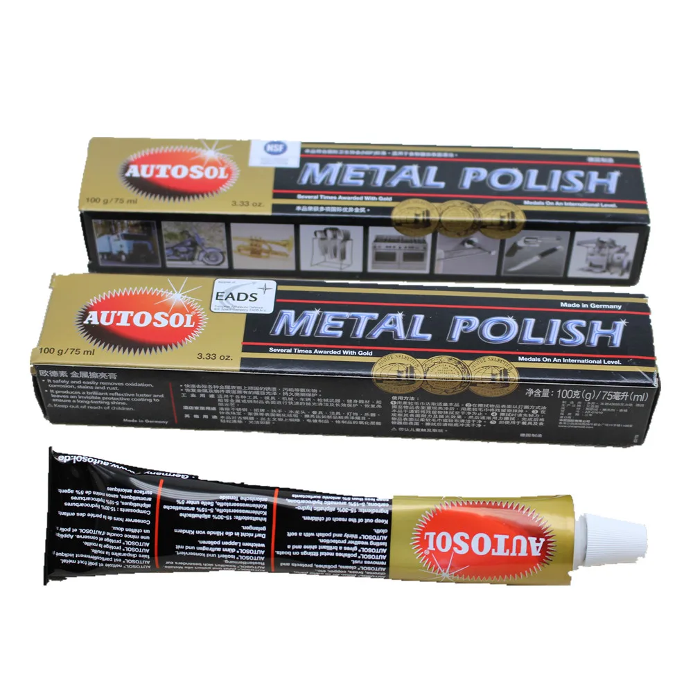 AUTOSOL POLISH METAL 75ML BOX - METAL POLISH PASTE