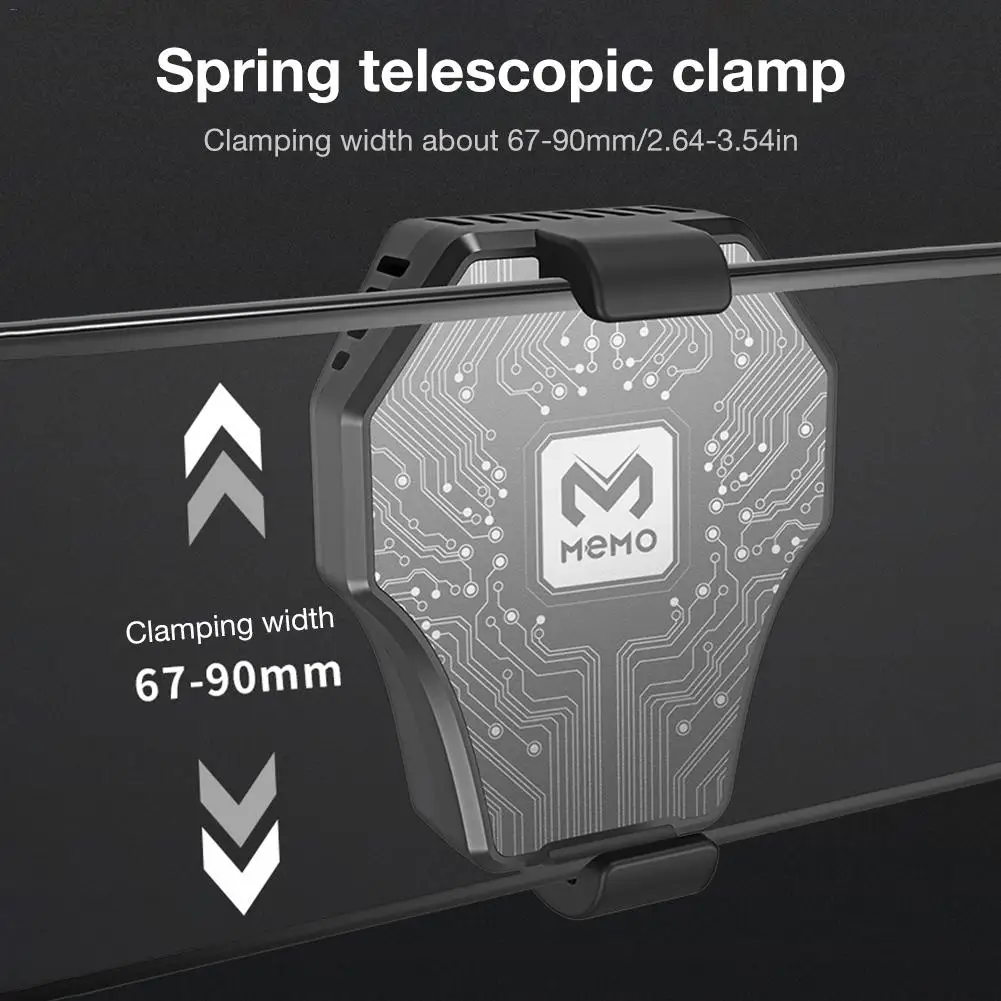  Portable Gaming Radiator for PUBG Mobile Games Wireless Phone Handle Control With Cooling Fan For i