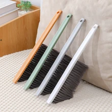 1Pcs Small Broom Flocking Bed Brush Can Be Used As A Broom Dust Removal Clothes Plastic Cleaning Brush Household