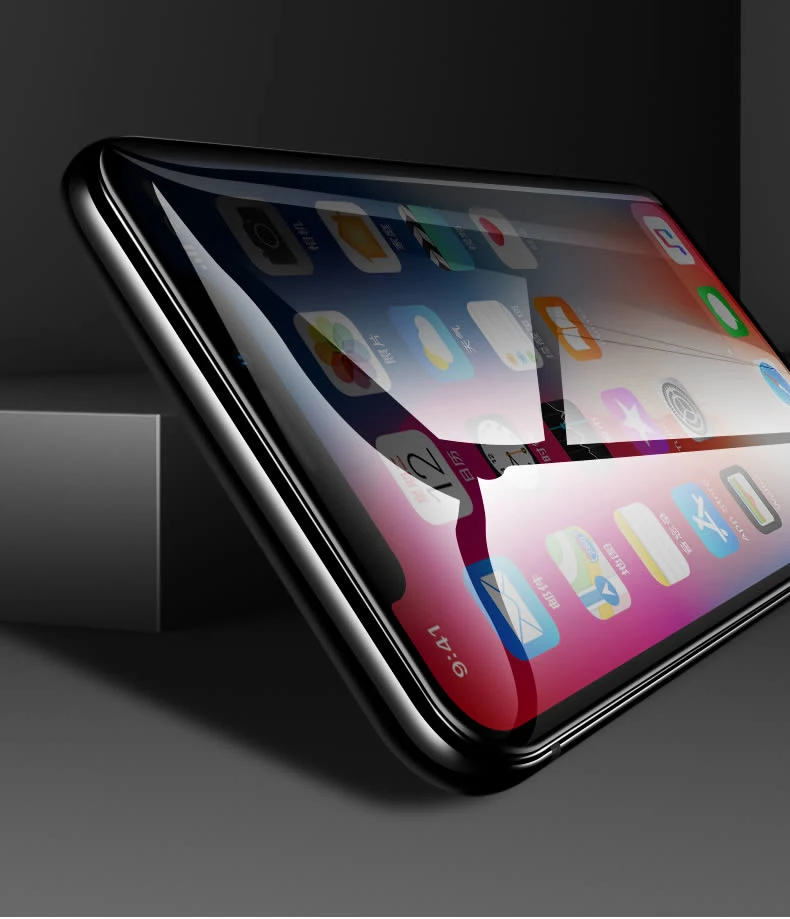 HD антишпионское Защитное стекло для iPhone 7 X XR XS Max защита экрана конфиденциальности для iPhone 8 6 6S Plus закаленное стекло