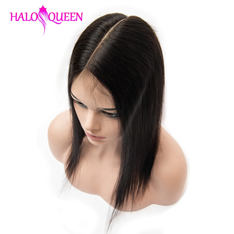 HALOQUEEN Remy 3*6 синтетическое закрытие шнурка бразильские человеческие волосы стиль закрытие волос линия для черных женщин шелковистые прямые Кружева Закрытие