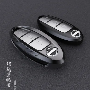 Car Remote Key Case For Nissan Qashqai Juke J10 J11 X-trail T32 T31 Kicks Tiida Pathfinder Note Case Shell Cover Zinc Alloy - - Racext™️ - - Racext 7