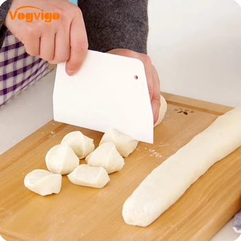 

VOGVIGO Pastry Dough Cutter Cake Bread Slicer Baking Pasty Tools Scraper Cake Blade Spatula For Cake Patisserie Kitchen