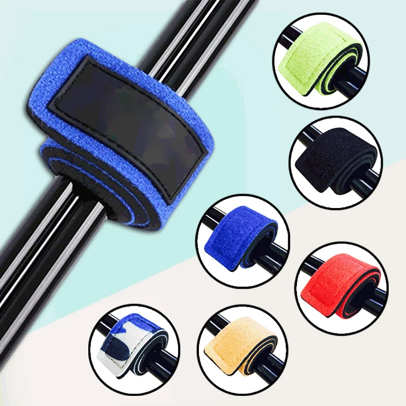 2021 New Fishing Rod Straps With Velcro Suspenders Fastener Hook Loop