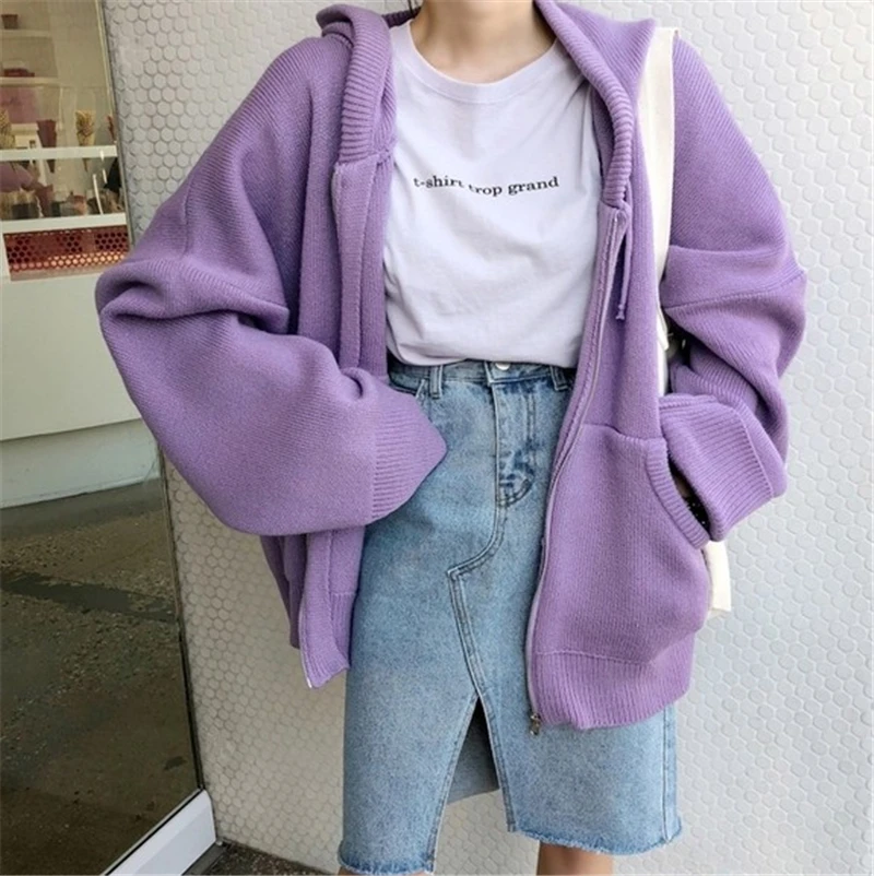 Autumn Spring Sweet Knitted Cardigan Long Stripe Cardigan Elastic Sweater Feminino Green Tops