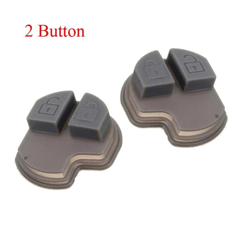 

2 Buttons Car Remote Key Fob Rubber Pad Llave Para for SUZUKI GRAND VITARA SWIFT IGNIS ALTO SX4 Liana Jimny 2Pcs