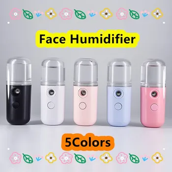 

30ml Nano Face Humidifier Moisturizing Facial Sprayer Mini USB Face Steamer Professional Mist Sprayer Santitizer