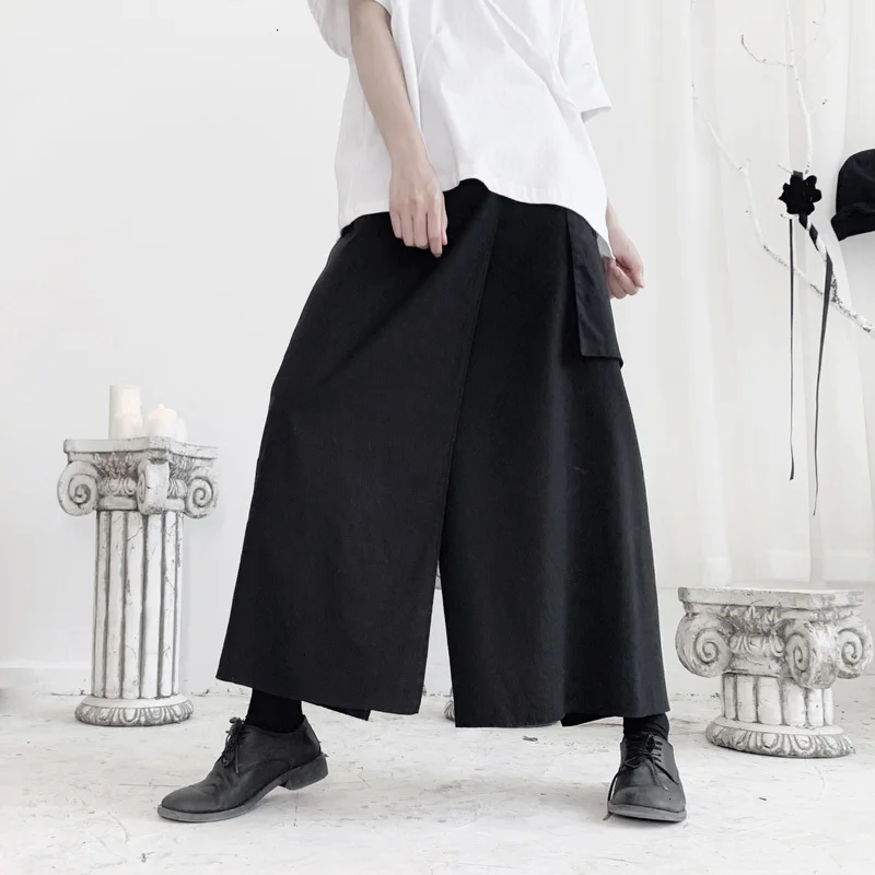 TVVOVVINHigh Lastic Waist черные льняные свободные брюки для отдыха новые свободные брюки женские модные весенне-осенние 19-a61