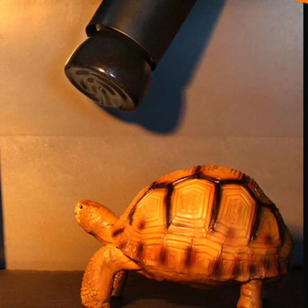 25W 50W 75W 100W Pet Heating Light Bulb Infrared Black Ceramic Emitter Heat Lamp Bulb E27 110-120V Pet Heating Lamp Light