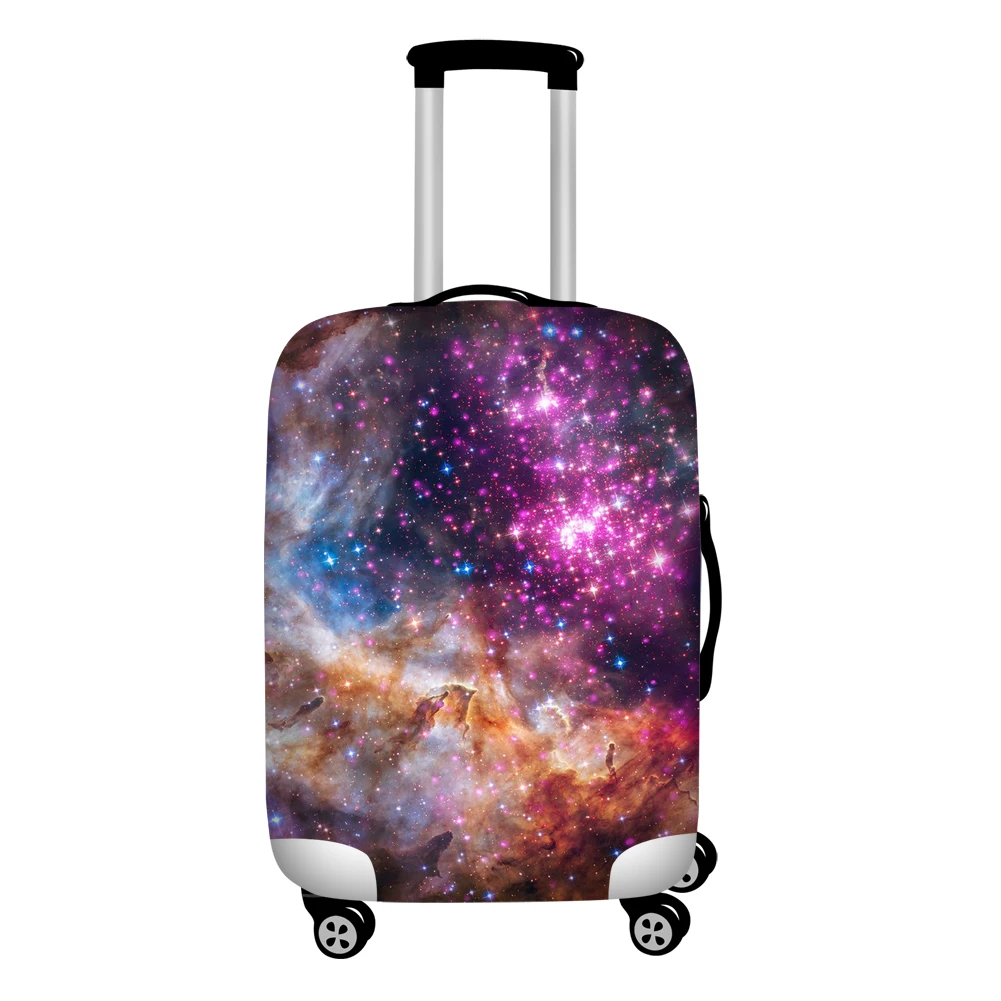 TWOHEARTSGIRL прочный защитный чехол для багажа Galaxy Star Universe Space чемодан чехол для 18-32 дюймов чехол Аксессуары для путешествий - Цвет: Z4851