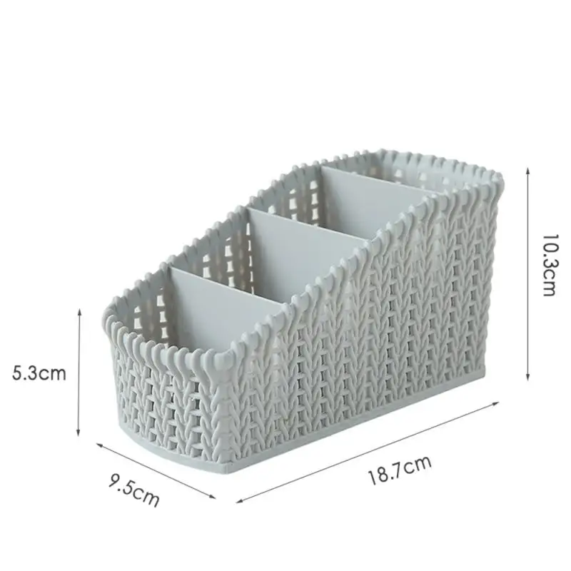4 сетки настольная полая корзина для хранения мелочей органайзер для декоративной косметики офисный стационарный контейнер для инструментов Коробка Чехол