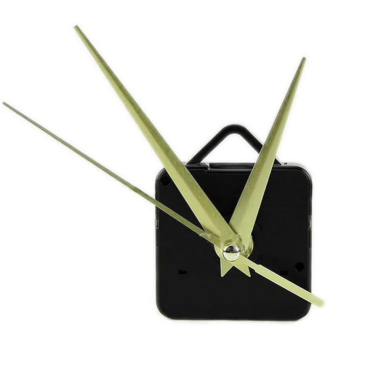 Детали декоративные часы механизм для вышивки крестиком Золотая стрелка с
