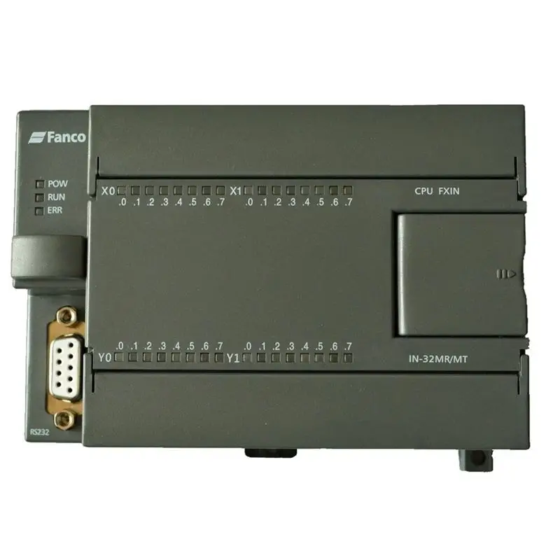 PLC industrial control board FX1N 32MT DC24V 4 way 100K pulse output 16 point input 16 point plc programmable logic controller PLC industrial control board FX1N 32MT DC24V 4 way 100K pulse output 16 point input 16 point plc programmable logic controller