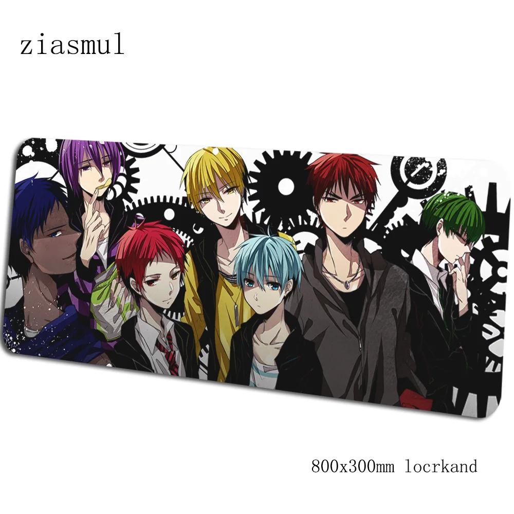 Баскетбольный коврик Kuroko 80x30 см, игровой коврик для мыши, большой игровой коврик для мыши, геймерский компьютерный стол, HD коврик с рисунком, notbook mousemat - Цвет: pattern 10