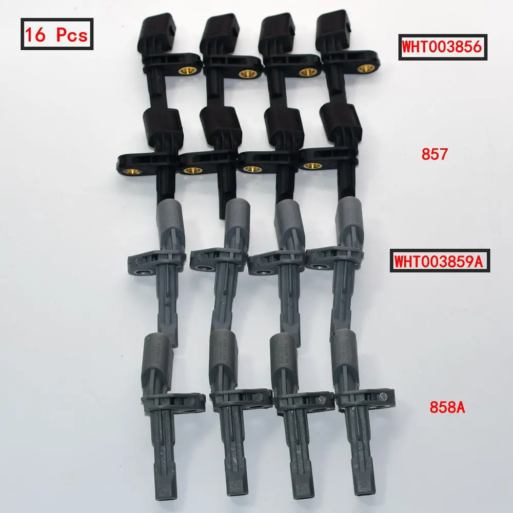 

OEM16 Pcs Wheel ABS Sensor right-front wheel WHT003856 WHT003857 WHT003858A WHT003859A For Golf Passat Tiguan A3 TT Quattro