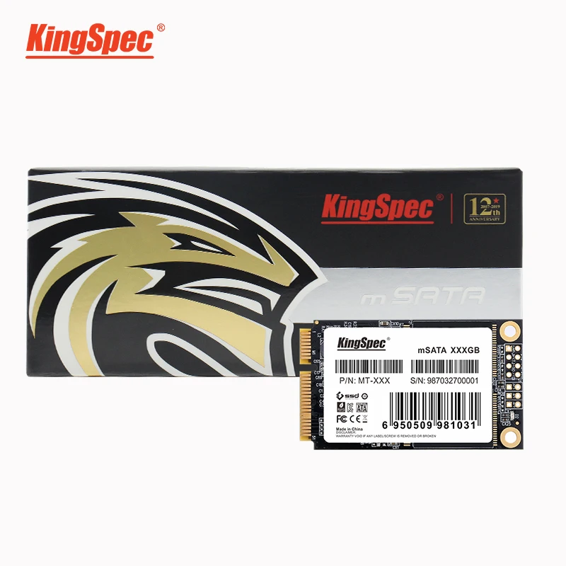 KingSpec SSD 64 ГБ Мини mSATA SATA3 128 ГБ 256 ГБ Внутренний твердотельный диск Жесткий диск для acer EC 47 планшет ноутбук Настольный ПК