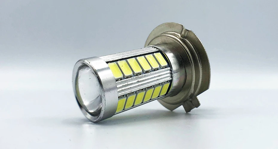 LOAUT H7 33 SMD 5630/57 автомобиль светодиодный лампы супер яркие белые Противотуманные фары 12V 24V Белый вождения дневные ходовые лампы Авто Мото грузовик