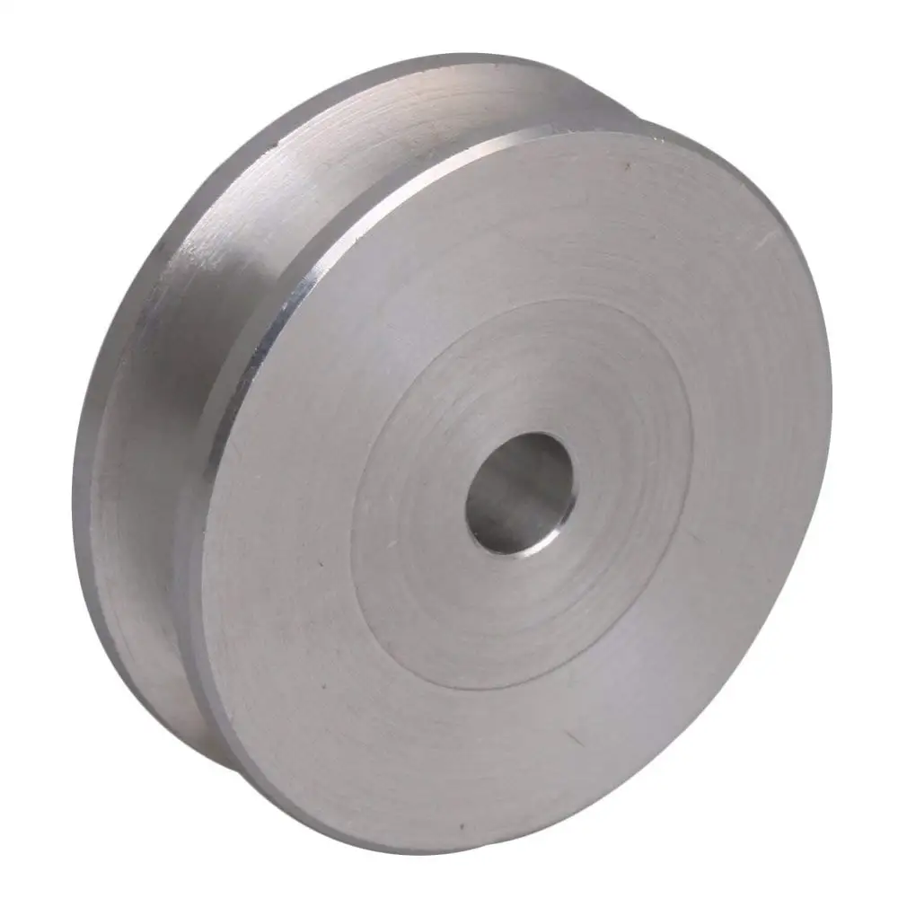 31*6mm Fixed Bore Single Groove Pulley Round Type Belts 