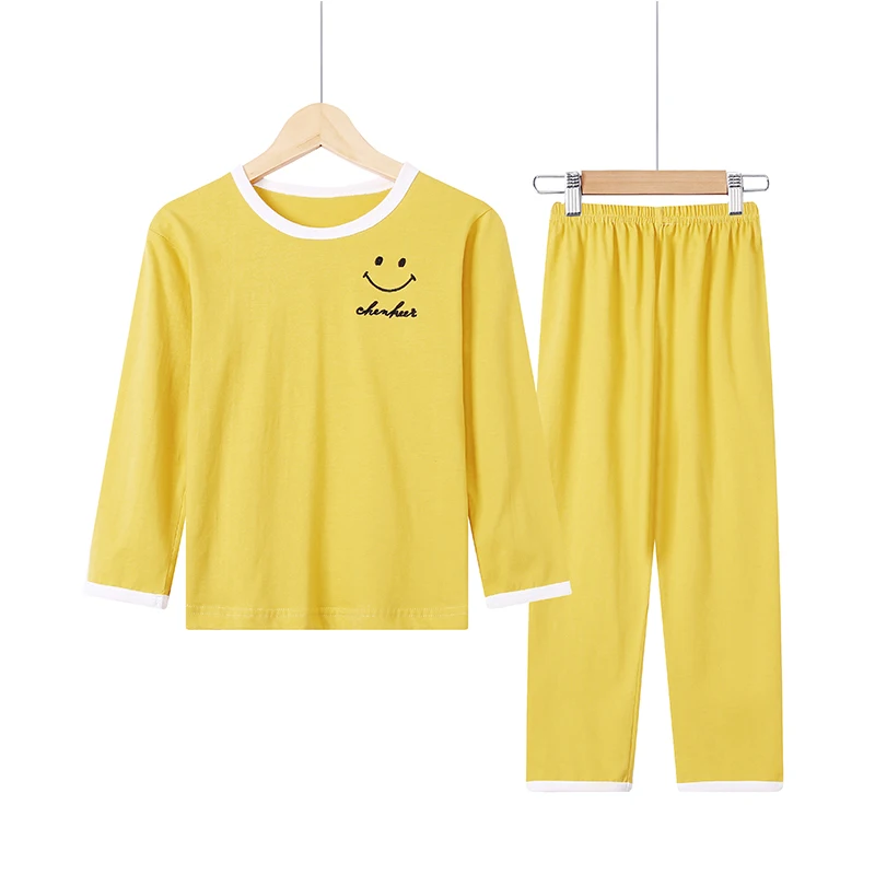 Kids Boys Sleepwear baby girl spring cotton sets Children Homewear Pajamas for Boy Pyjamas Kids Nightwear 0-13Y teenage clothes