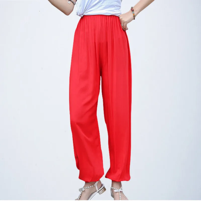 

XUXI Women 2019 Summer Baggy Pants Femme Pants Women SolidColor Casual Loose Harem Pants Trousers Pantalon Woman Pantalon FZ0059