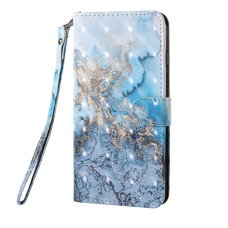 Colorful Flowers Marble Wallet Case For XiaoMi RedMi Note 7 8 9 Pro 8Pro 9Pro 8T 9S 7A 8A Leather Luxury Flip Cover RedMi8 Cases xiaomi leather case glass