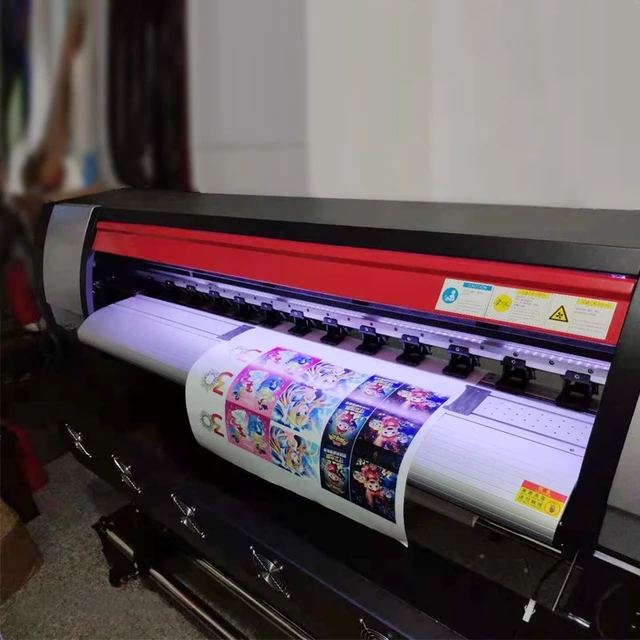 Imprimante eco solvant, 1.3m, 4 pieds, traceur, impression avec bannière,  une tête grande - AliExpress