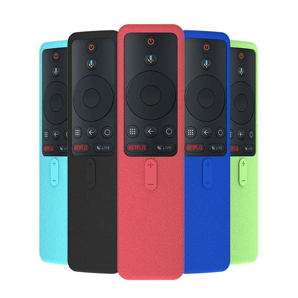 Для Xiaomi ТV коробок Декодер каналов кабельного телевидения Дистанционное Управление чехол Декодер каналов кабельного телевидения силиконовый чехол падение Защитная силиконовая крышка
