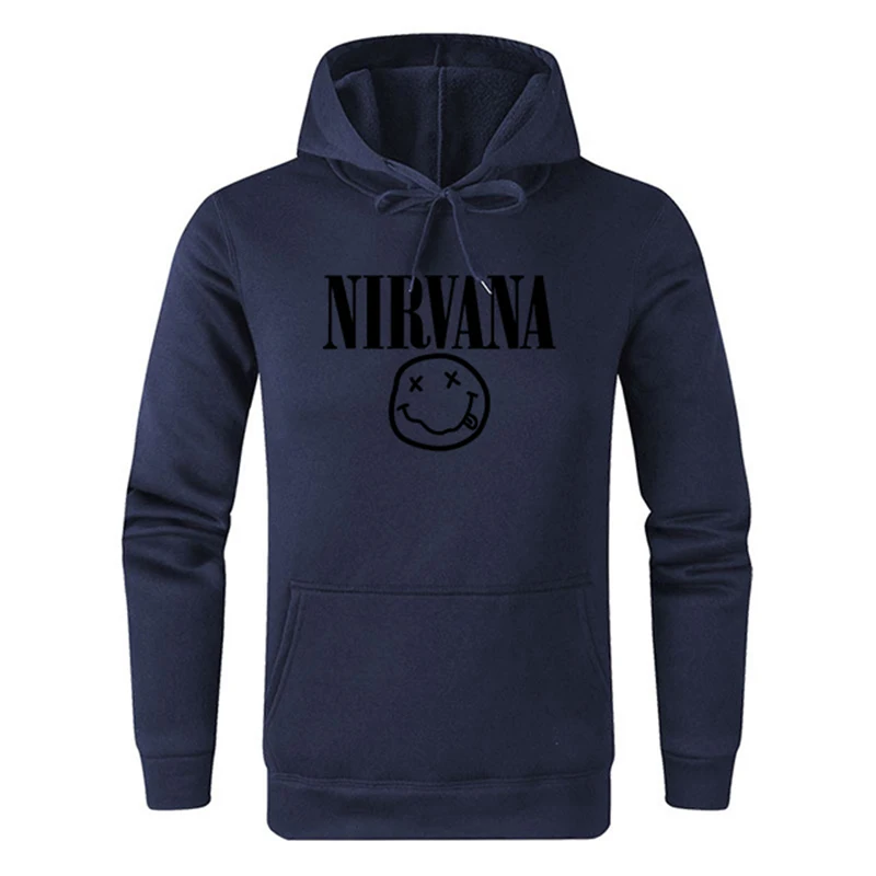 Nirvana Hombre, осенне-зимняя толстовка, пуловер с принтом в стиле рок, Харадзюку, хлопок, уличная одежда, топ с длинными рукавами в стиле хип-хоп