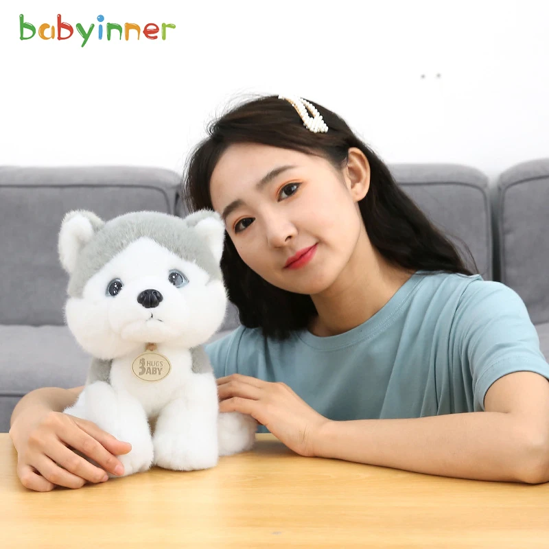 Babyinner моделирование плюшевая собака 3D трехмерные Имитационные игрушки мягкие