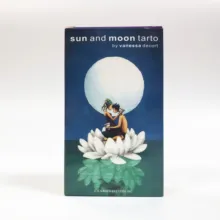 Sun And Moon Tarot Deck Cards Spiritual Divination Oracle Cards Boarding Game Home Playing 78 Cards English PDF Guidebook Witch