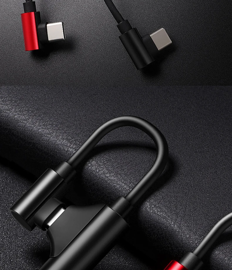 2 в 1 USB C кабель Aux аудио конвертер наушников Тип c 3,5 мм aux адаптер Jack адаптер для Xiaomi mi9 samsung S10+ зарядное устройство