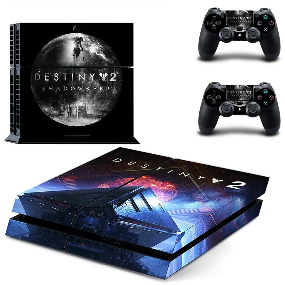 Destiny 2 Shadowkeep PS4 игровая консоль и контроллеры наклейка для кожи наклейка для DuslShock 4 playstation 4 PS4 наклейка для кожи виниловая