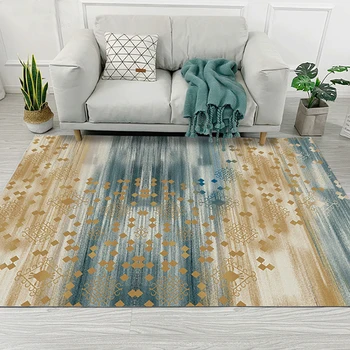 

Oil Printing Abstract Pattern Large Area Rug Home Decor Art Carpets For Living Room Bedroom Anti-Slip Floor Mat Carpets