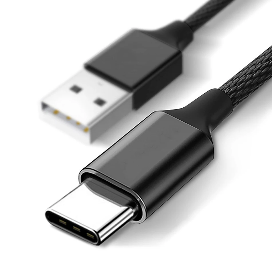 Usb type-C кабель для samsung S10 S9 S8 Xiaomi Redmi Note 7 8 10 провод для быстрого заряда шнур USB-C зарядное устройство кабель usbc 2 м