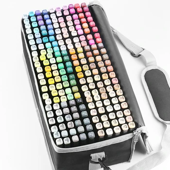 

TOUCHCOOL 168 Color Art Marker Manga Drawing Art Markers Dual Head Alcohol Sketch Brush Pen Designer Paint Pen Wholesale Pens