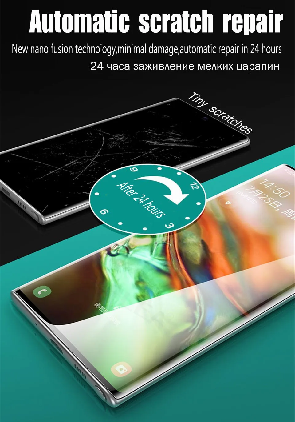 35D Передняя и задняя Гидрогелевая пленка для samsung Galaxy S8 Защитная пленка для экрана S9 S10 Plus Lite Note 8 10 Plus 9 мягкая пленка(не стекло