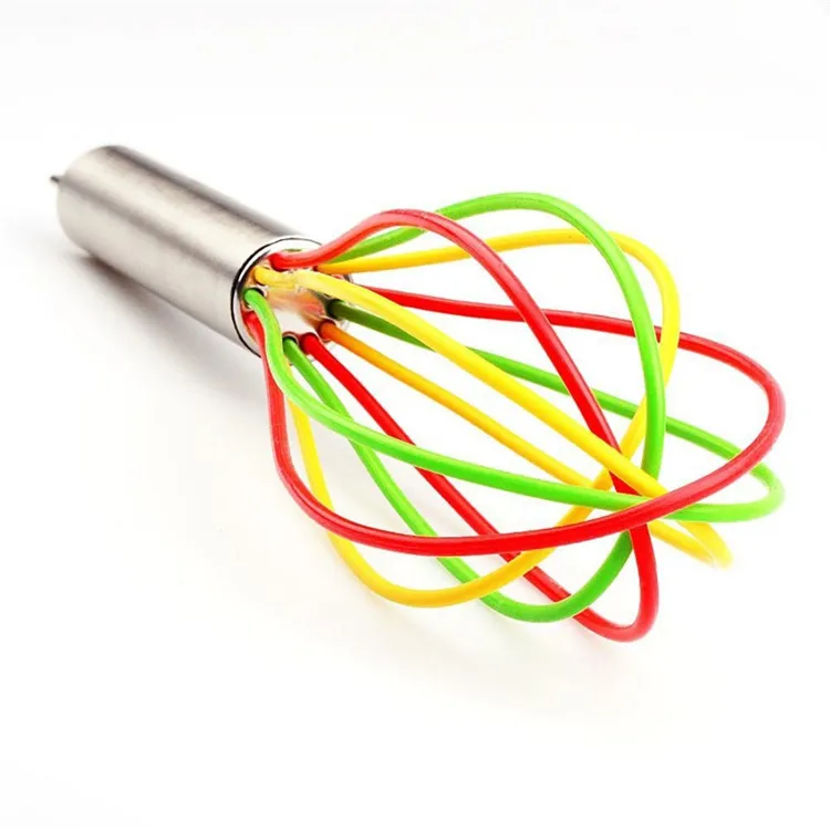 Manufacturers Direct Selling Line Pipe Handle Silicone Eggbeater