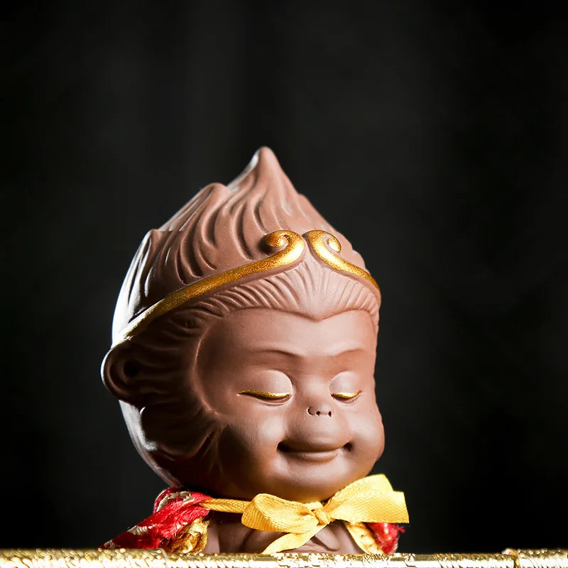 Распродажа Encens Samchan Qitian Saint Sun Wukong обезьяна Авто компоновка офисная Автомобильная бижутерия песок чай любимая игра
