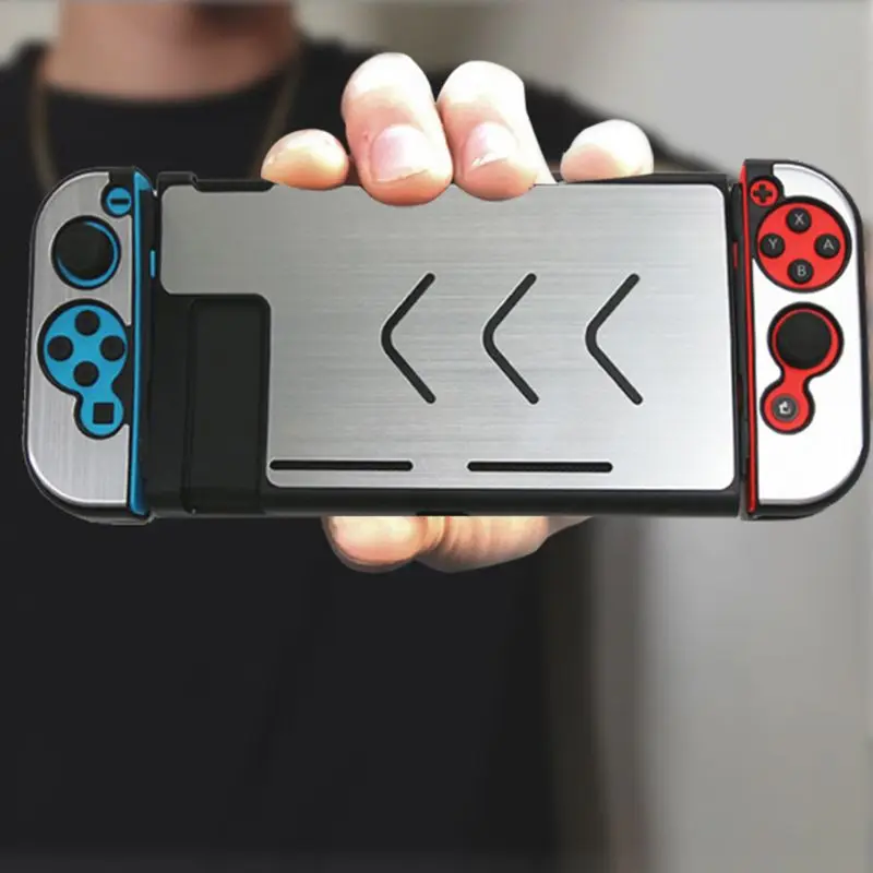 Для Nintendo Switch консоль анти-скольжения Алюминий Защитный чехол R9UA