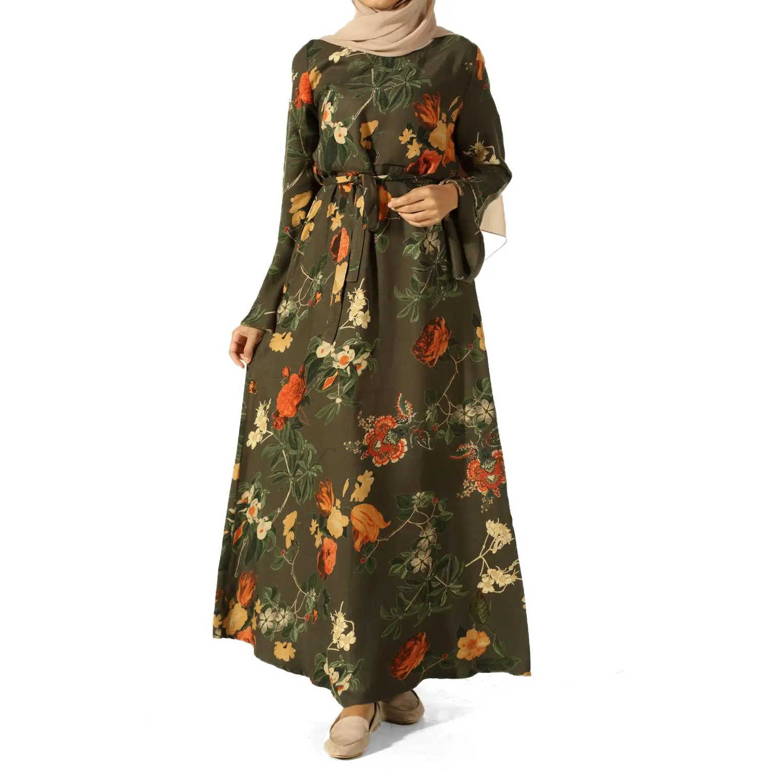 Платье из вискозы с принтом | Тематическая одежда и униформа