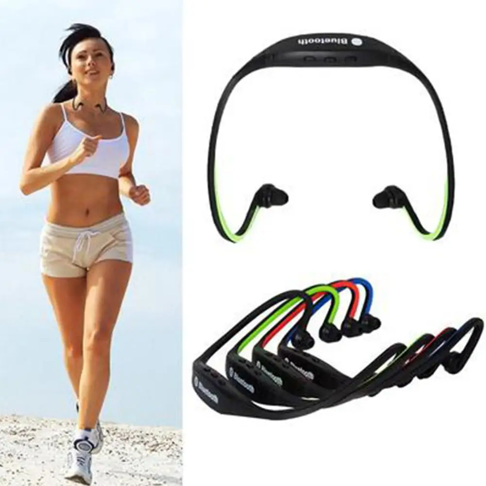 Yiwa Беспроводная гарнитура Bluetooth стерео спортивные наушники Handfree для iPhone samsung