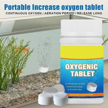 

Fish Tank Pond Increase Oxygen Release Tablet Effervescent Effectively Accessory New DTT88