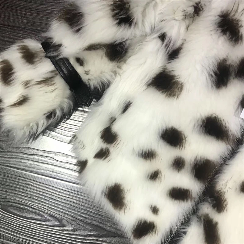 Женские пальто из овечьей шерсти, модные зимние женские куртки из овечьей шерсти, имитация рыси, роскошное пальто из натурального меха, Свободное пальто большого размера