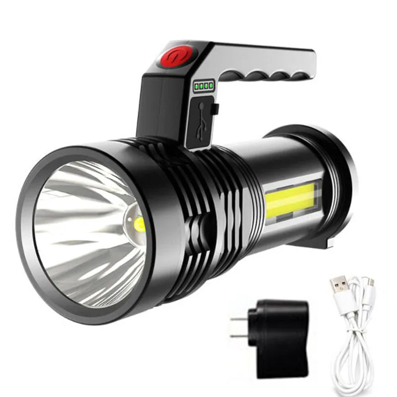 highpowerLedflashlightportablehandflashlighthandheldUSB