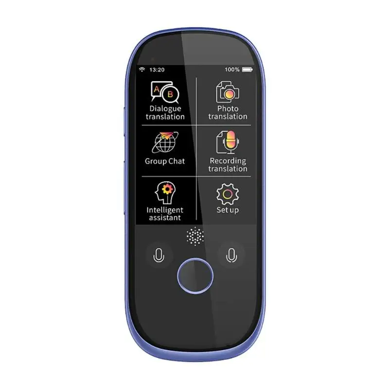 Boeleo K1 Pro Портативный Умный голосовой переводчик 4 Гб 2,4 дюймов 77 многоязычный фото-переводчик для обучения путешествию бизнесу